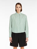 Perak - Boxy fit streep blouse