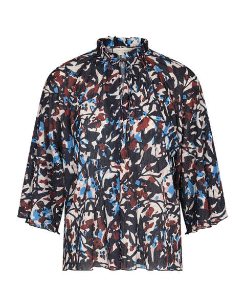 202315 - Avelon - plisse blousetop met dessin
