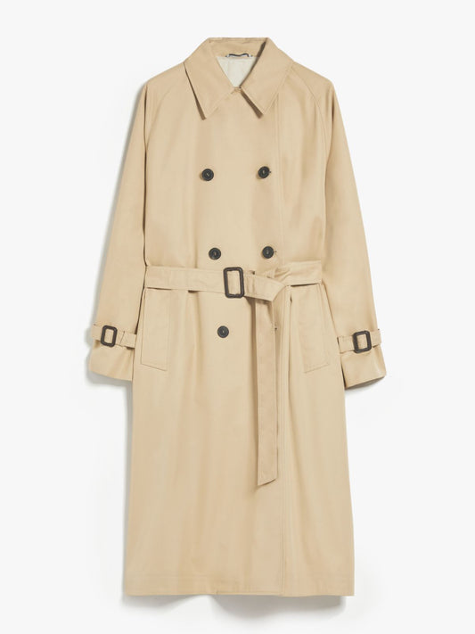 Canasta - Katoen mix trenchcoat met ceintuur