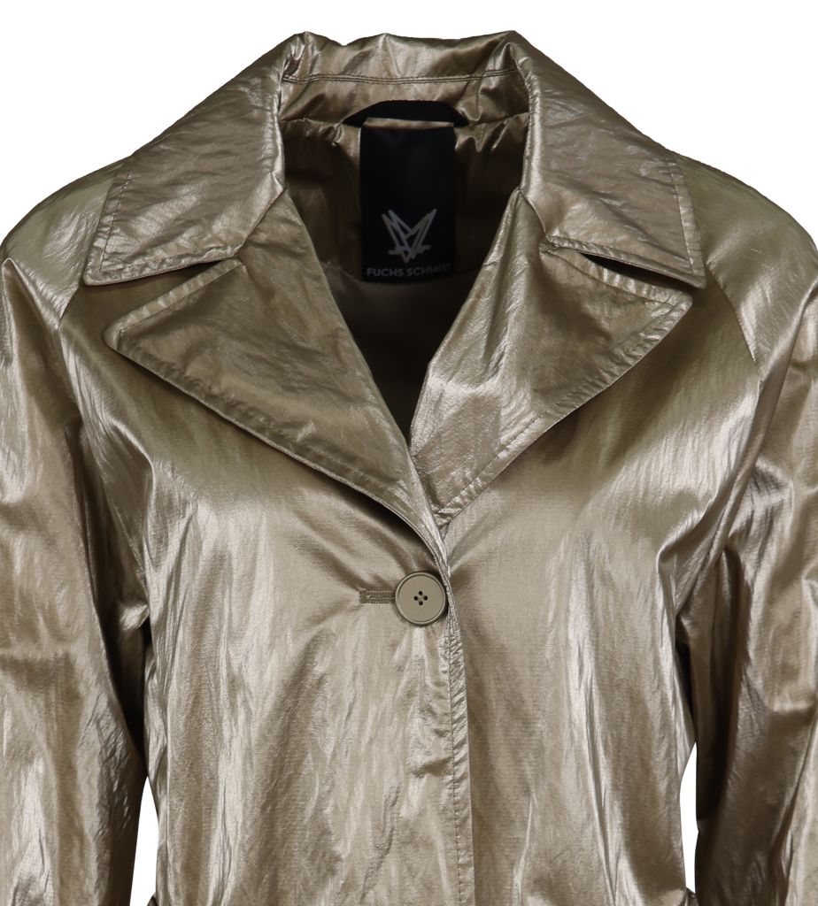 30135 6593 - Metallic trenchcoat 95cm