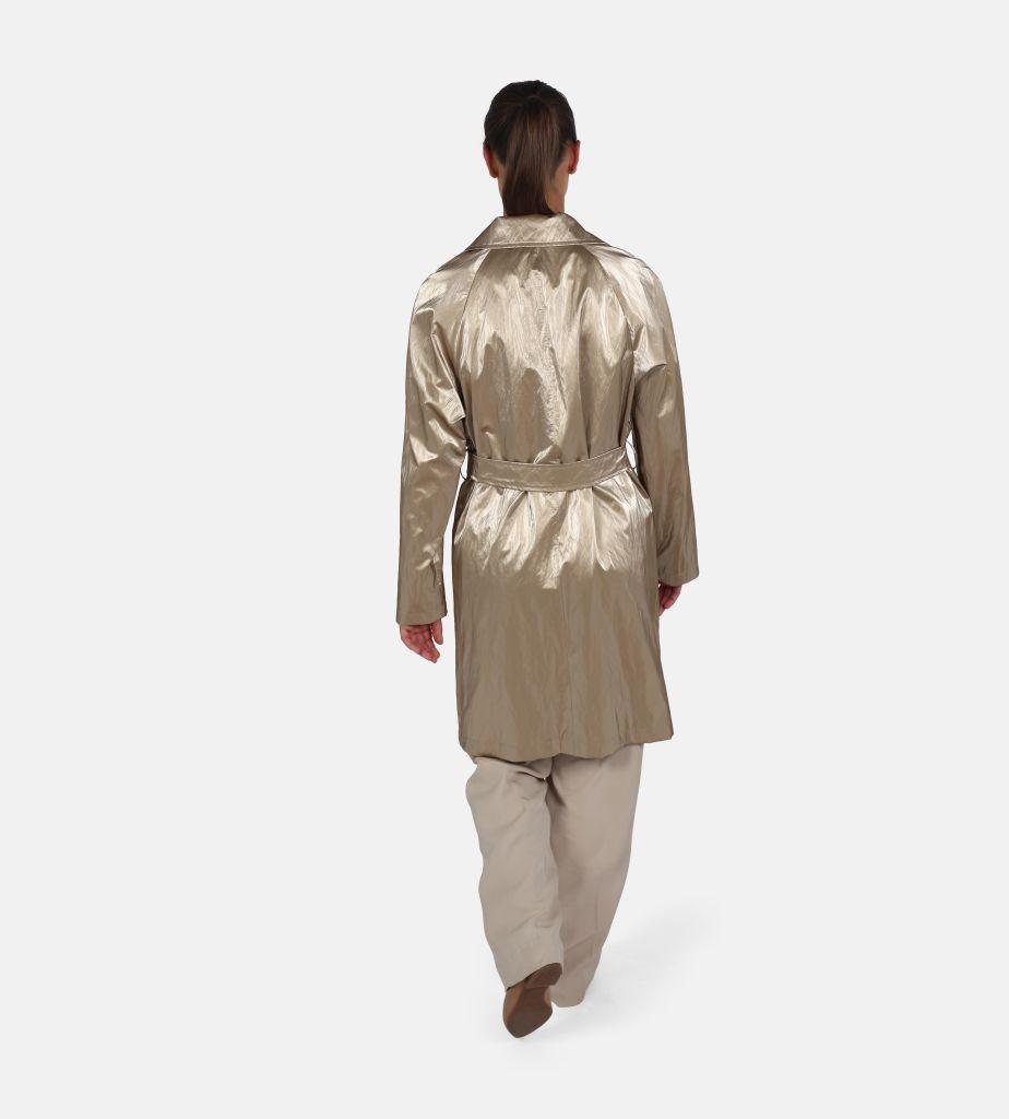 30135 6593 - Metallic trenchcoat 95cm