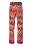 6882 2508 - Travel crepe pantalon met zigzag dessin