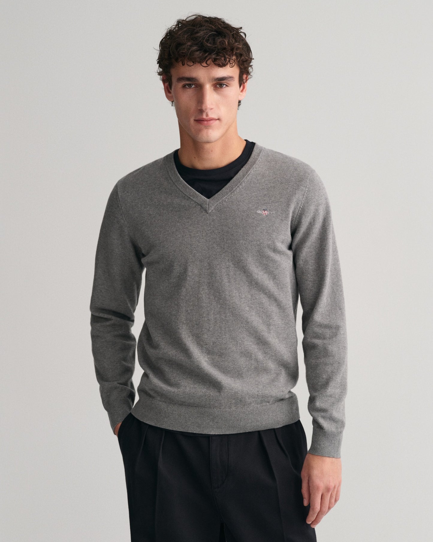 8030562 - katoenen v neck pullover