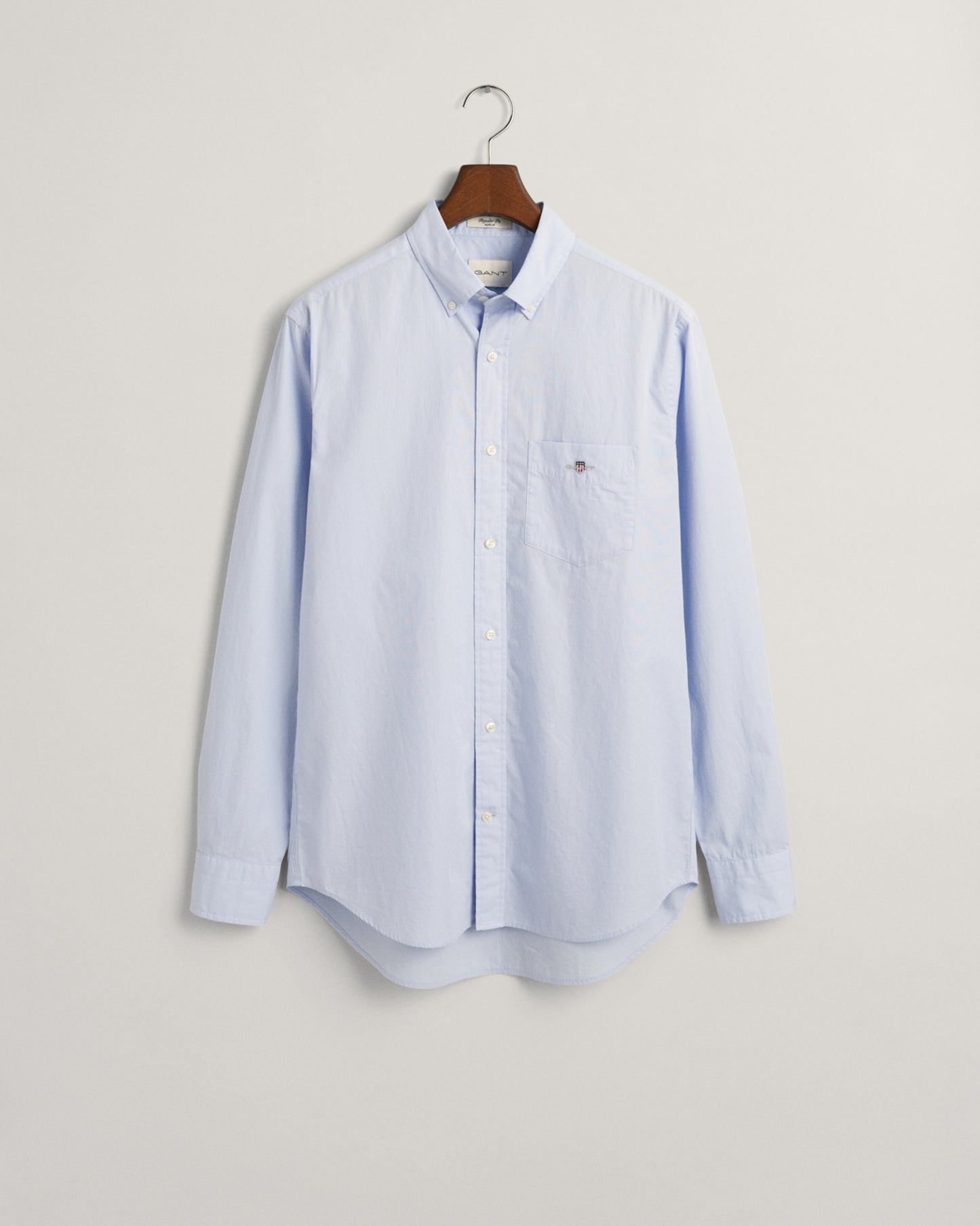 3000100 - poplin shirt in een regualr fit