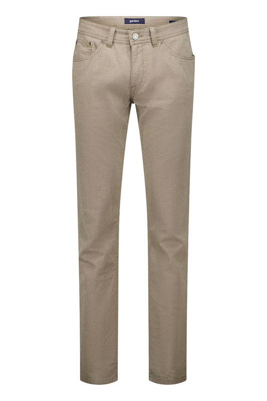 SANDRO-412161 - Sandro 5 pocket katoenen stretch broek in een stru