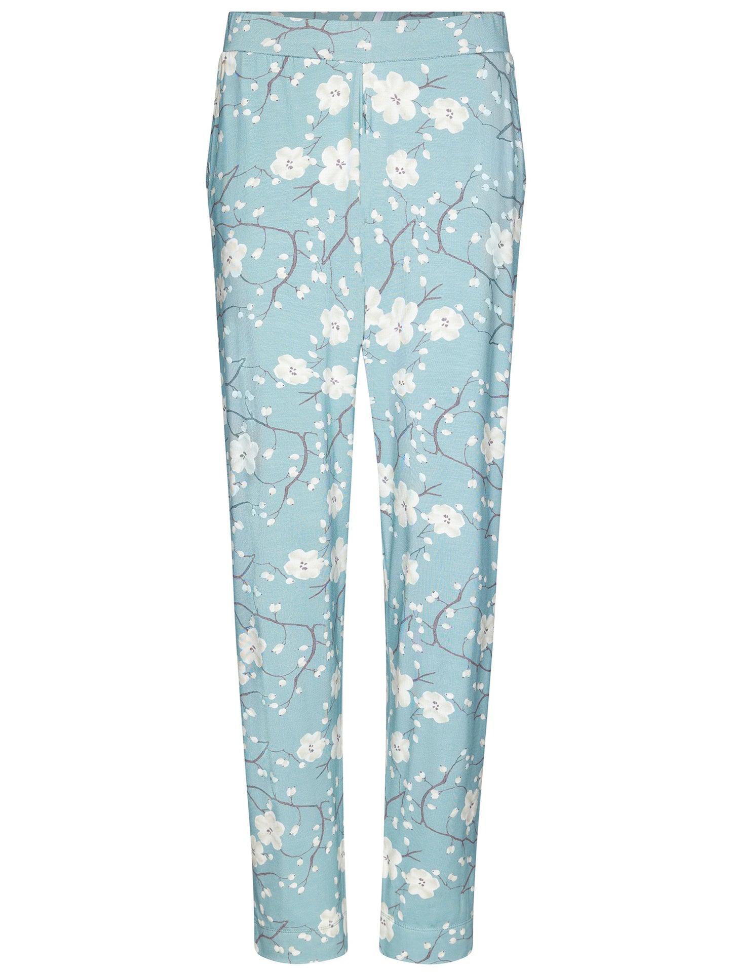 25241-309-2 - Viscose aop bloem pyjama aangeknipt mouw