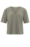 03-719051-405 - V-hals t-shirt met italian sleeve