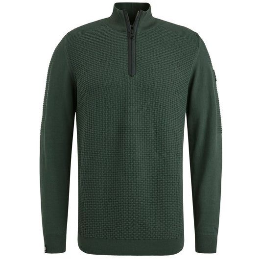 VKW2408308 - Half zip collar cotton structure