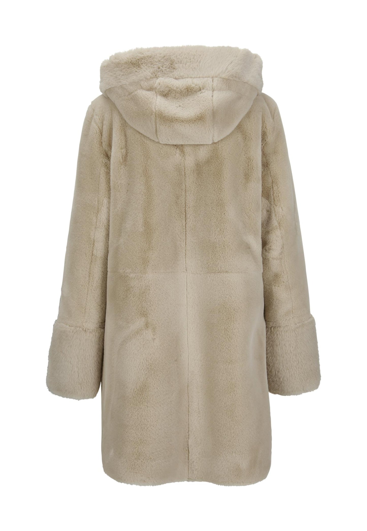 43084631400 - MSMaggy resersible lammylook coat met capuchon