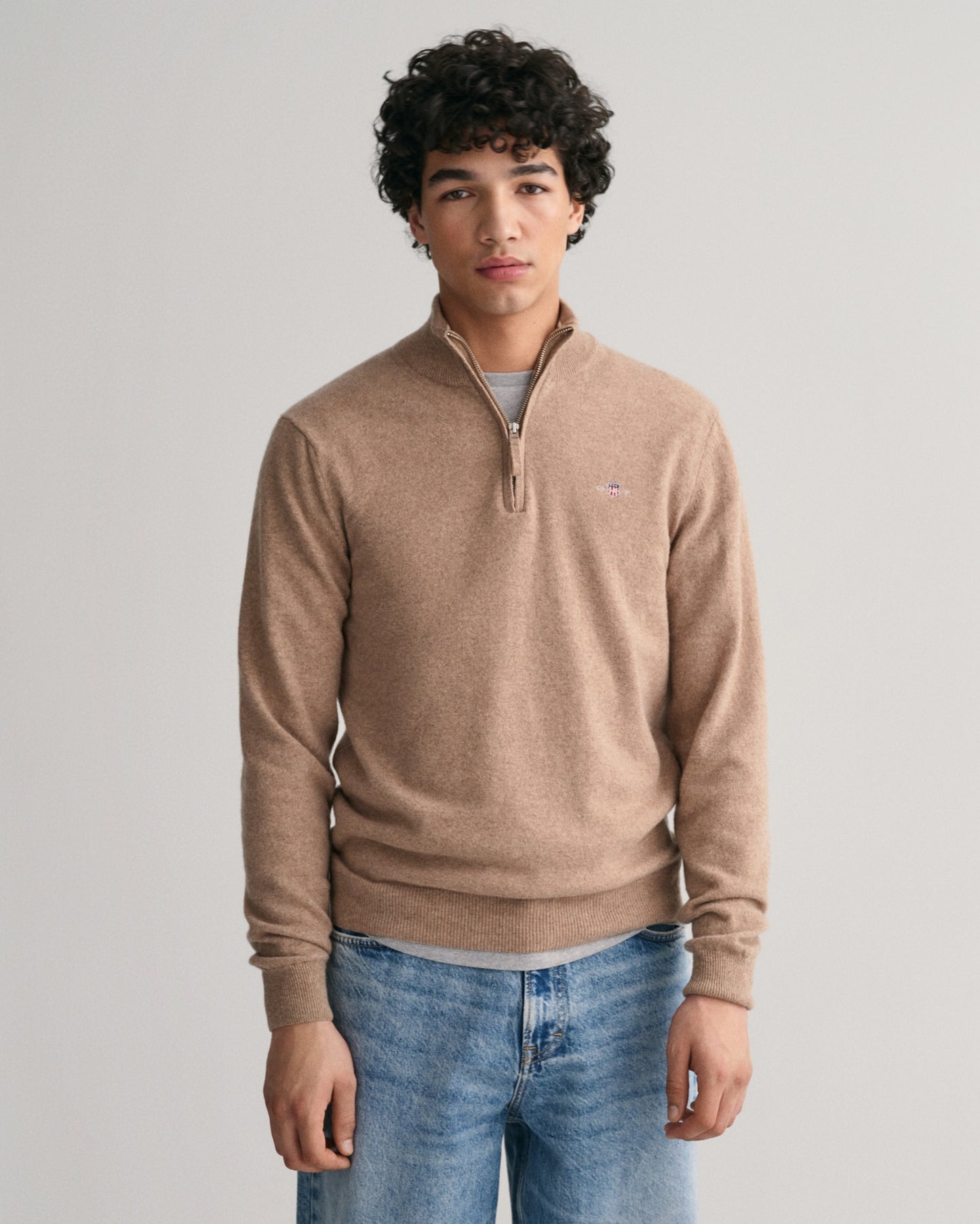 87213 - half zip lambswool