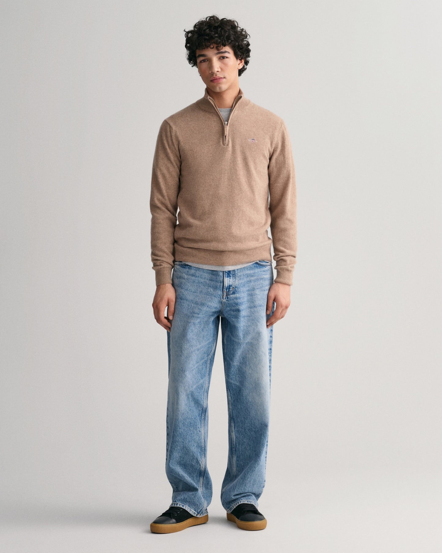 87213 - half zip lambswool