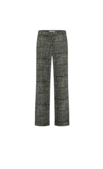 11834 - Ozzie Check pantalon met ruit dessin