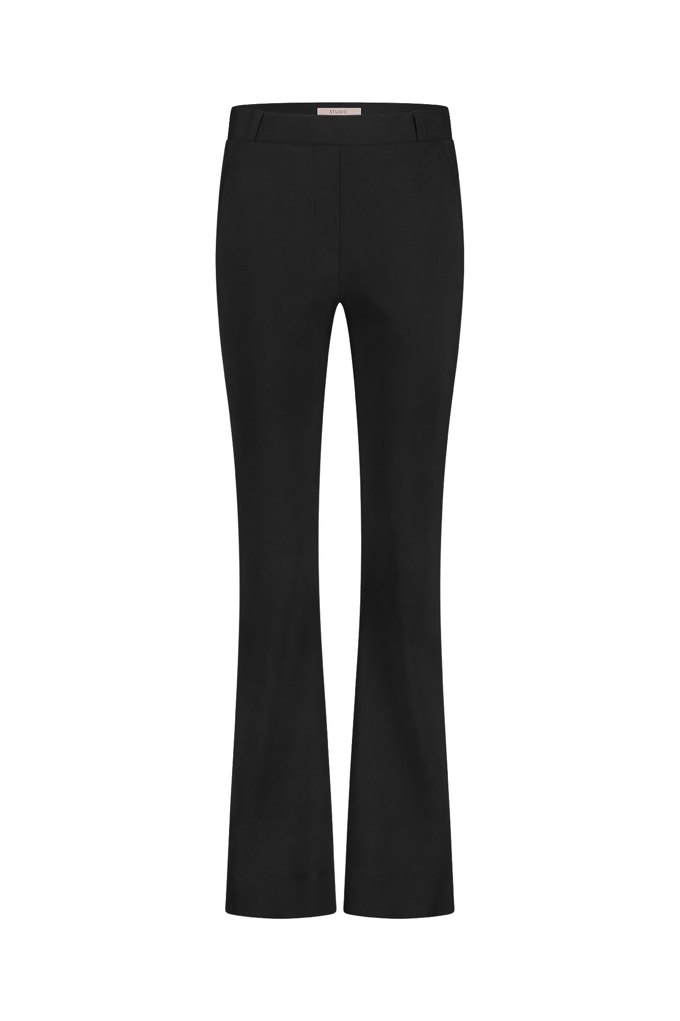 94800 - Flair bonded trousers met riemlusjes