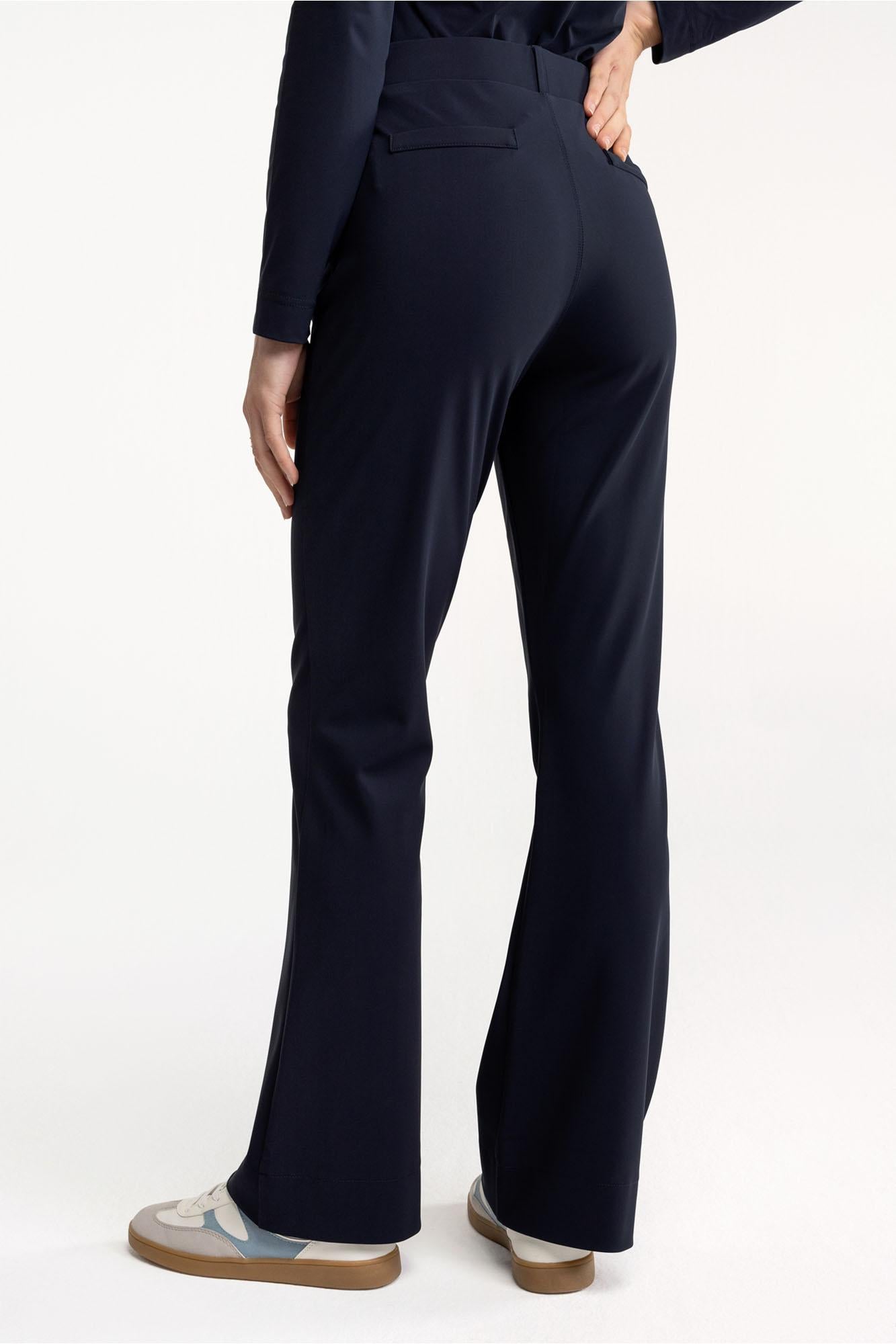 94800 - Flair bonded trousers met riemlusjes