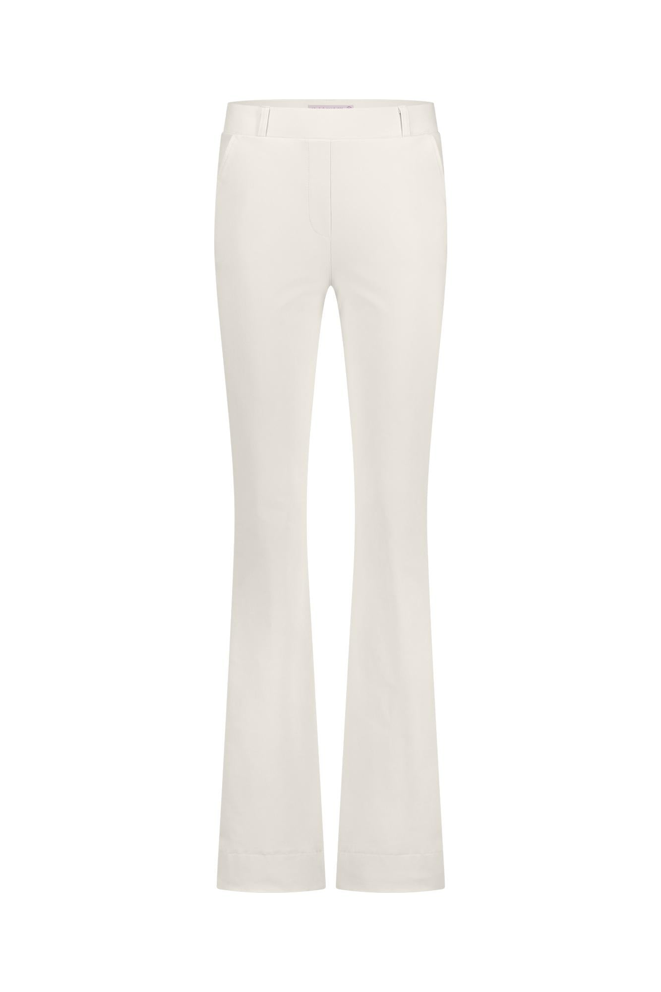 94800 - Flair bonded trousers met riemlusjes