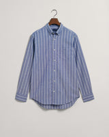 3230037 - REG OXFORD STRIPE SHIRT - katoenen shirt met lange